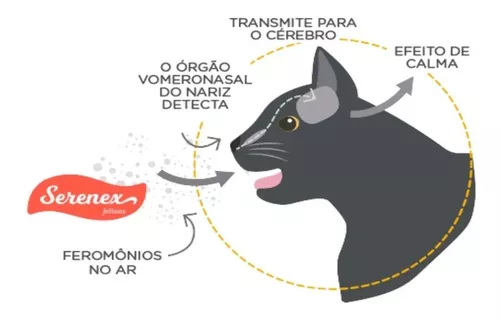 Kit Serenex Difusor Feromona Para Gatos - Anti Estrés