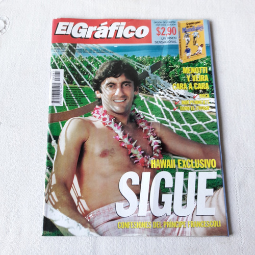 Revista Grafico Nº 4085 20/1/1998 Enzo Francescoli - Menotti