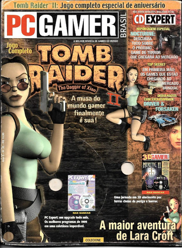 Revista Cd Expert - Tomb Raider Dagger Of Xian I I (Usado)