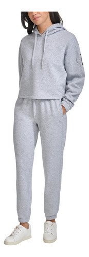 Sudadera Calvin Klein Mujer Hoodie Cropped 100% Original