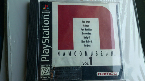 Namco Museum Vol 1 Pac Man Playstation One Psx, Ps2 Vv4