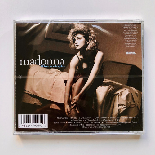 Madonna Cd Like A Virgin Remasterizad 2020 Alemania 11 Temas
