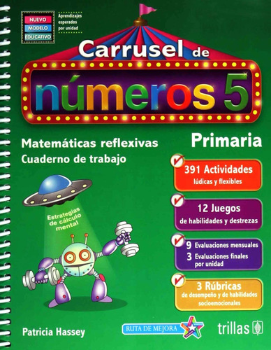 Carrusel De Números 5 Cuaderno De Trabajo Matemáti Trillas