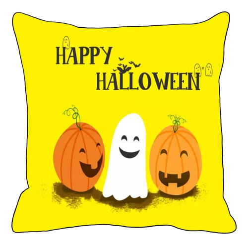 Cojines Personalizados Happy Halloween  Fantasma 40cm