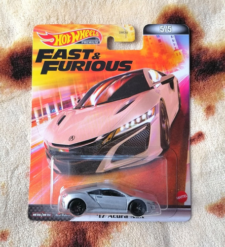 Hot Wheels 17 Acura Nsx Rápido Y Furioso 2023  