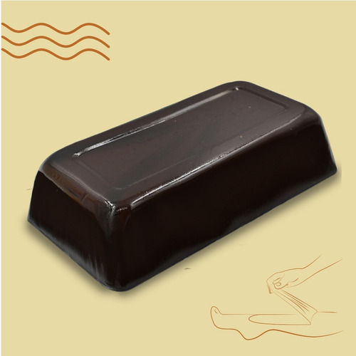 Imagen 2 de 5 de Cera Elástica Española Depilación Sin Bandas Chocolate