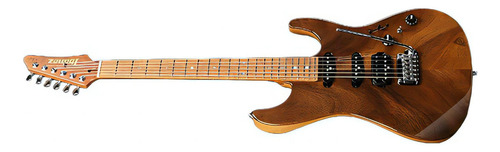 Guitarra Ibanez Tqm1 Nt Tom Quayle Made In Japan C/ Case Cor Natural Orientação Da Mão Destro