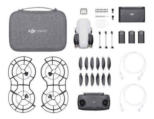 Drone DJI Mavic Mini Fly More Combo con cámara HD gray/black