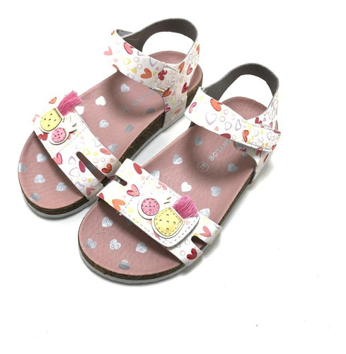 Sandalia Nena Niñas Con Velcro Botanguita Florence
