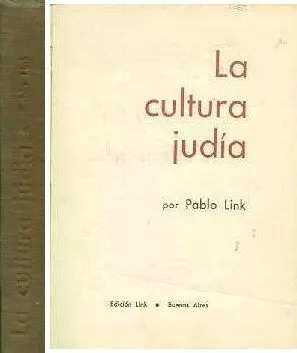 Pablo Link: La Cultura Judia - Editorial Pablo Link