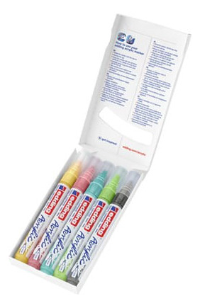 Marcador Acrílico Pastel Juego X5un E-5100