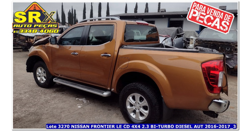 Sucata Nissan Frontier Le 4x4 2.3 Bi-turbo Diesel Aut 2017