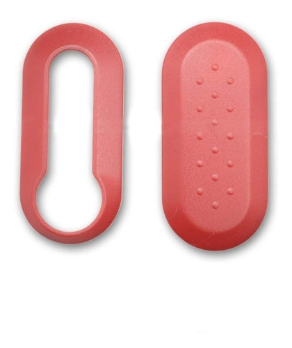 Llave De Fiat Solo Protector Plastico Exterior Color Rojo