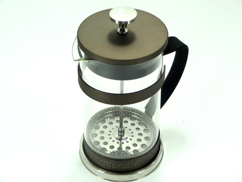 Cafeteira Francesa 1l Vidro Borossilicato Tela Dupla Inox