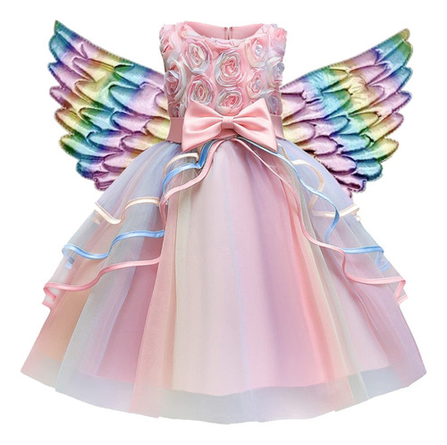 Vestido De Princesa Unicornio Para Fiesta De Niña