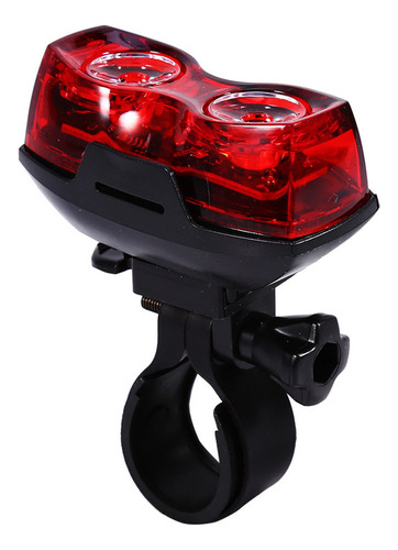 Ciclismo 2 Led Luz Intermitente Lámpara De Seguridad Trasera