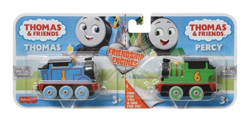 Tren Thomas Percy Pack Thomas Y Sus Amigos Metal Push Along