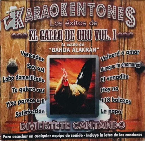 Valentín Elizalde Vol. 1, Karaokentones Cd Nuevo Sellado