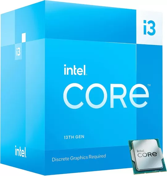 Procesador Intel Core I3 13100f Quad Core 4.5ghz Lga1700