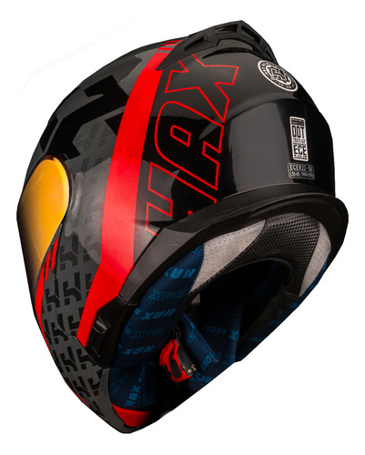 Hax Helmets. Casco Moto Abatible Dot + Ece 06. Amatista Wind