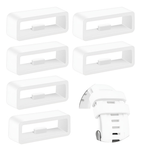 Precillas De 22 Mm Para Garmin Fenix 5/5plus/6/7 Etc Blanca