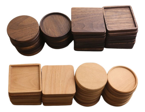 Posavasos De Madera Luxury, Diferentes Modelos