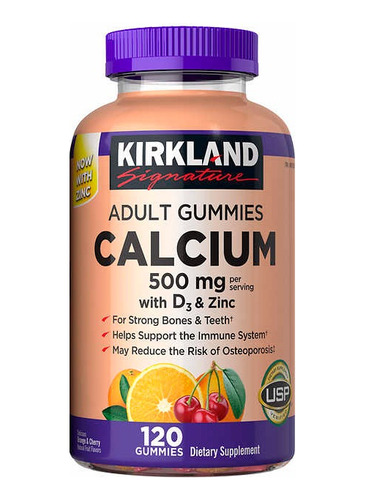 Kirkland Calcio Para Adultos Con Vitamina D3 120 