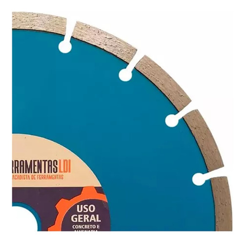 3 Disco Corte Diamantado Segmentado 230mm X22 Esmerilhadeira