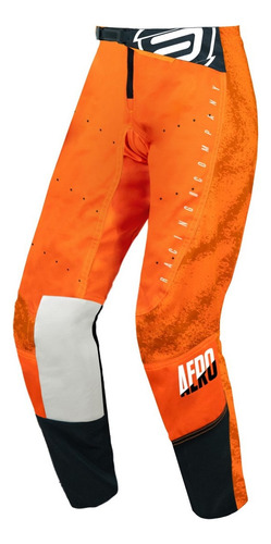 Calça Motocross Cross Asw Podium Piece Laranja Off Road