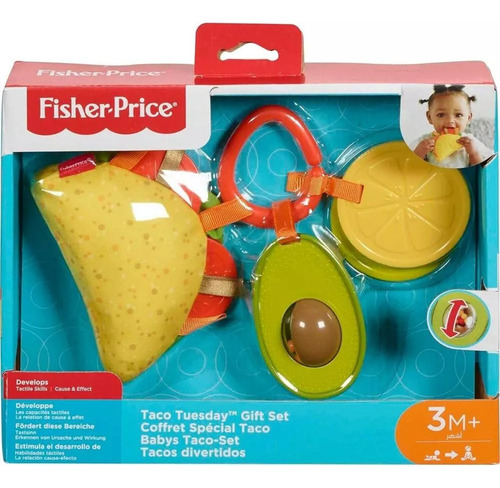 Fisher-price Set Tacos Divertidos Juguete Bebé Sensorial