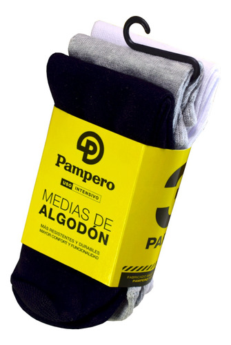 Pack X 8 Medias Pampero Invisibles De Algodón Hombre Mujer