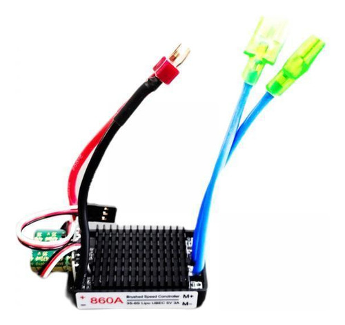 2 X 860a 12v-24v Rc Esc Reemplazo De Cepillo De Alta