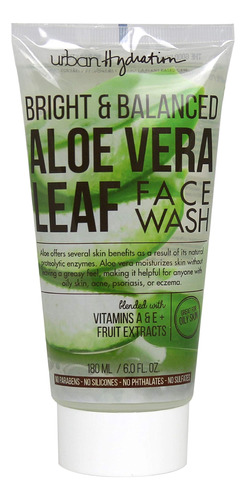 Urban Hydration Jabón Facial De Hoja De Aloe Vera Brillant.