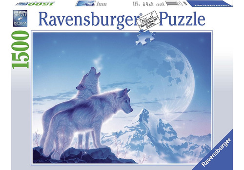 Rompecabezas Ravensburger 1500 El Aullido Del Lobo Puzzle 