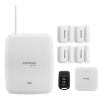 Comprar Kit Alarme Sem Fio Amt 8000 Wifi 4 Sensores Magnéticos
