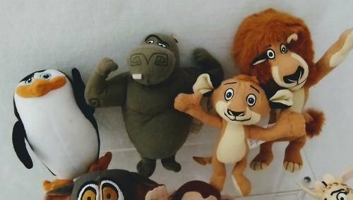 Pelúcia Animais Madagascar Dreamworks Col Mcdonald's Complet (Usado)