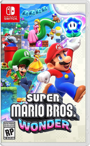 Super Mario Bros Wonder Nintendo Switch + Poster