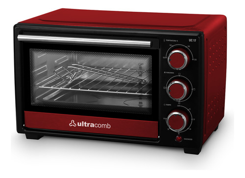 Horno De Mesa Electrico Ultracomb Uc-17 17 Lts 1280w 230°c