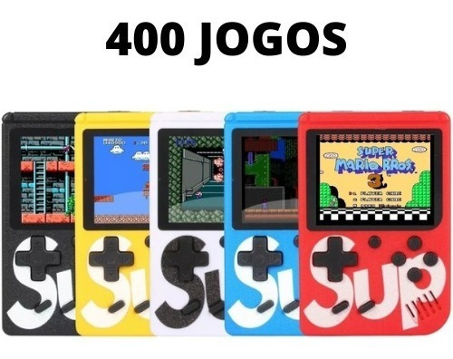 Mini Game Retrô Portatil 400 Jogos Antigos Anos 80 Promoção