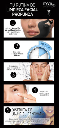 Imagen 5 de 5 de Mascarilla Arcilla Volcánica