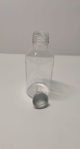 Botella De Pet 120 Ml Tapa Metálica - 100 Pzs