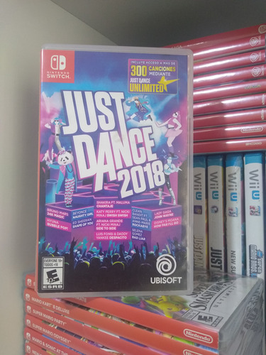 Estuche Para Nintendo Switch, Just Dance 2018, Solo Case