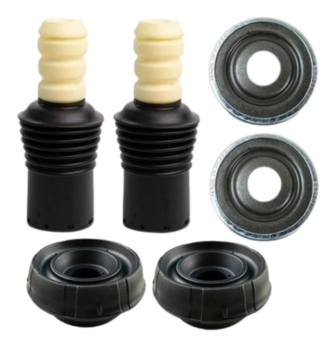 Par Kit Coxim + Coifa +batente Dianteiro Logan Sandero Axios