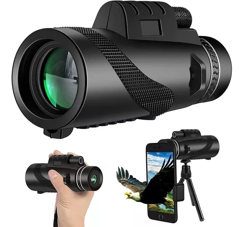 Nartoup Telescopio Monocular Portatil Celular Largo Alcance