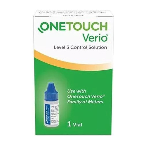 Solución Control Prueba Medidor Glucosa Onetouch Verio