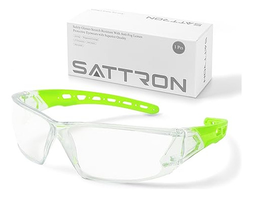 Sattron 1 Caja De Seguridad Vidrios, Anti-fog Protective Eye