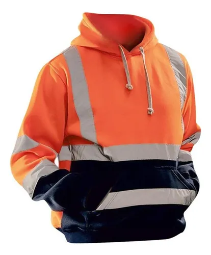 Sudadera Con Capucha Seguridad Alta Visibilidad