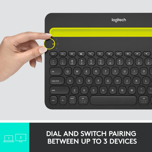 Teclado Logitech K480 Bluetooth Universal Wireles 920-006346