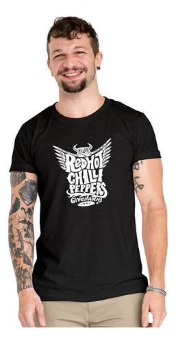 Polera Red Hot Chili Peppers Totem Rock Algodon Wiwi