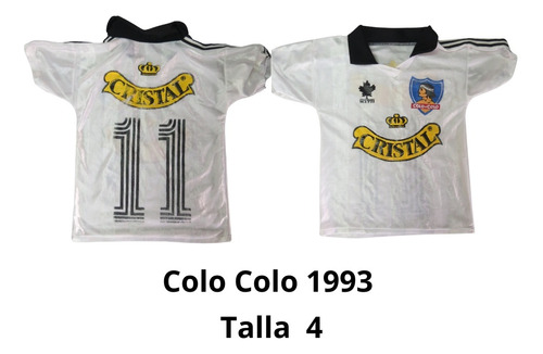 Camiseta Colo Colo Talla 4 Año 1993 Marca Scutti